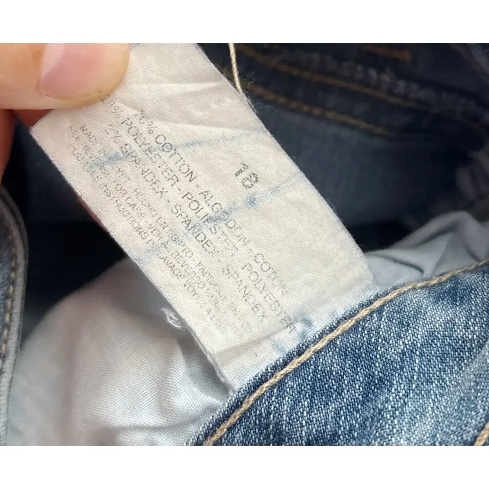Gloria Vanderbilt Jeans Womens 16 Light Wash Straight Blue Vintage 31